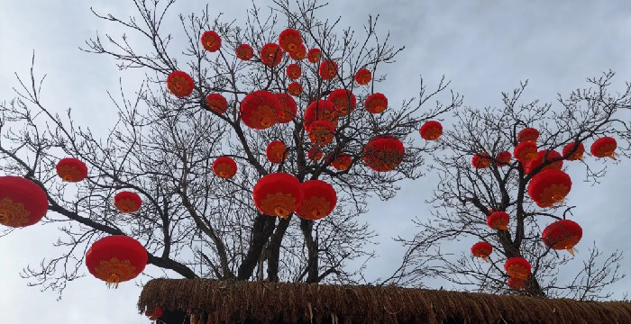 张灯结彩“靓”迎新年，陕州地坑院喊你回家过大年